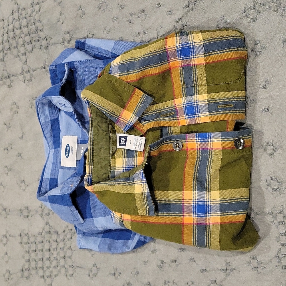 2 12-18 Month Flannels